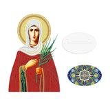 Maxbell Creative Diamond Painting Arts Craft Religions Decor Ornaments Red
