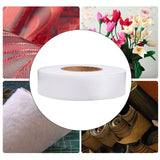 Maxbell 60m Web Hemming Tape Roll Easy Web Roll Hem Tape Just Iron On White 3cm