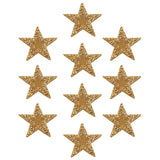 Maxbell 10x Rhinestone Star Patches Appliques Repair Sewing Accessories Golden