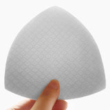 Maxbell 3 Pairs Foam Bra Insert Refreshing Soft Bra Pads Inserts for Everyday Wear White
