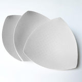 Maxbell 3 Pairs Foam Bra Insert Refreshing Soft Bra Pads Inserts for Everyday Wear White