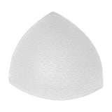 Maxbell 3 Pairs Foam Bra Insert Refreshing Soft Bra Pads Inserts for Everyday Wear White