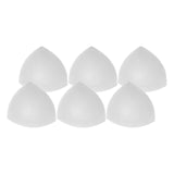 Maxbell 3 Pairs Foam Bra Insert Refreshing Soft Bra Pads Inserts for Everyday Wear White