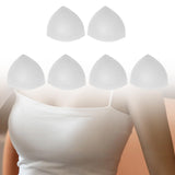 Maxbell 3 Pairs Foam Bra Insert Refreshing Soft Bra Pads Inserts for Everyday Wear White