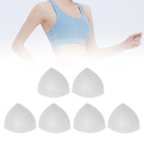 Maxbell 3 Pairs Foam Bra Insert Refreshing Soft Bra Pads Inserts for Everyday Wear White