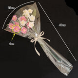 Maxbell Artificial Flowers Combo Unassembled Wedding Rehearsal for Halloween Office Purple and White