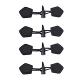 Maxbell 4 Pairs Leather Horn Toggle Button DIY Accessory Arts Crafts Clothes
