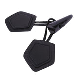 Maxbell 4 Pairs Leather Horn Toggle Button DIY Accessory Arts Crafts Clothes