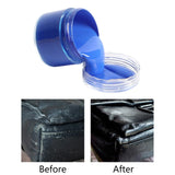 Maxbell Leather Dye Paint Liquid 30ml for Shoes Boots repair Seats Sofa Seat  blue