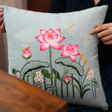 Maxbell Embroidery Pillow Covers Kit DIY Crafts Cross Stitch Kits for Beginners