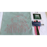 Maxbell Embroidery Pillow Covers Kit DIY Crafts Cross Stitch Kits for Beginners