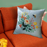 Maxbell Embroidery Pillow Covers Kit DIY Crafts Cross Stitch Kits for Beginners