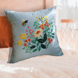 Maxbell Embroidery Pillow Covers Kit DIY Crafts Cross Stitch Kits for Beginners