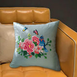 Maxbell Embroidery Pillow Covers Kit DIY Crafts Cross Stitch Kits for Beginners