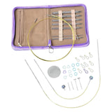 Maxbell Circular Knitting Needles Set Detachable Weaving Equipment for Sweater