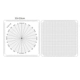 Maxbell Macrame Board Accessories Cord String Bracelet DIY Plate Tool for Bracelet