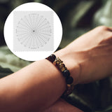 Maxbell Macrame Board Accessories Cord String Bracelet DIY Plate Tool for Bracelet