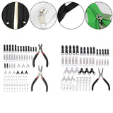 Maxbell Zipper Repair Kit with Zipper Install Pliers for Jeans Jackets Backpacks 86PCS