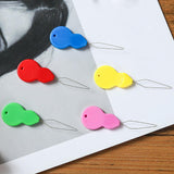 Maxbell 100Pcs Colorful Needle Threaders Wire Loop for Hand Stitching Knitting Craft