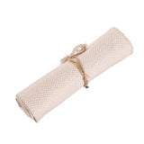 Maxbell Cotton Punch Needle Fabric DIY Embroidery Knitting Crafts Monk Cloth 26cmx26cm