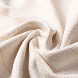 Maxbell Cotton Punch Needle Fabric DIY Embroidery Knitting Crafts Monk Cloth 34cmx34cm