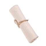 Maxbell Cotton Punch Needle Fabric DIY Embroidery Knitting Crafts Monk Cloth 34cmx34cm