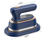 Maxbell Handheld Garment Clothes Steamer Portable Travel Steam Iron Blue