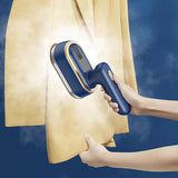 Maxbell Handheld Garment Clothes Steamer Portable Travel Steam Iron Blue