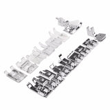 Maxbell 16x Presser Feet Set Household Repair Attachments Rolled Hem Multifunction StyleA