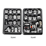 Maxbell 16x Presser Feet Set Household Repair Attachments Rolled Hem Multifunction StyleA