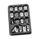 Maxbell 16x Presser Feet Set Household Repair Attachments Rolled Hem Multifunction StyleA