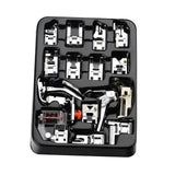 Maxbell 16x Presser Feet Set Household Repair Attachments Rolled Hem Multifunction StyleC