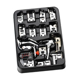 Maxbell 16x Presser Feet Set Household Repair Attachments Rolled Hem Multifunction StyleC