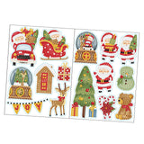 Maxbell 5D DIY Diamond Painting Stickers Wall Stickers Crafts Arts for Home Decor B