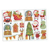 Maxbell 5D DIY Diamond Painting Stickers Wall Stickers Crafts Arts for Home Decor B