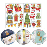 Maxbell 5D DIY Diamond Painting Stickers Wall Stickers Crafts Arts for Home Decor B