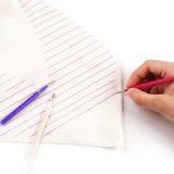 Maxbell 100Pcs Heat Erasable Pen Refills Fabric Marking Pens Refills for Embroidery Blue