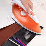 Maxbell 100Pcs Heat Erasable Pen Refills Fabric Marking Pens Refills for Embroidery Rose Red