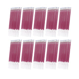 Maxbell 100Pcs Heat Erasable Pen Refills Fabric Marking Pens Refills for Embroidery Rose Red