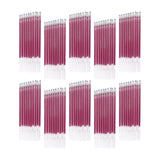 Maxbell 100Pcs Heat Erasable Pen Refills Fabric Marking Pens Refills for Embroidery Rose Red