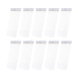 Maxbell 100Pcs Heat Erasable Pen Refills Fabric Marking Pens Refills for Embroidery White