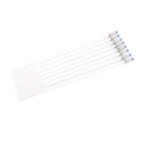 Maxbell 100Pcs Heat Erasable Pen Refills Fabric Marking Pens Refills for Embroidery White