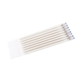 Maxbell 100Pcs Heat Erasable Pen Refills Fabric Marking Pens Refills for Embroidery Red
