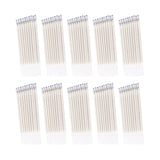 Maxbell 100Pcs Heat Erasable Pen Refills Fabric Marking Pens Refills for Embroidery Beige