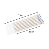 Maxbell 100Pcs Heat Erasable Pen Refills Fabric Marking Pens Refills for Embroidery Beige