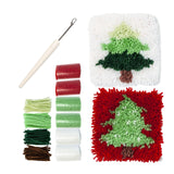 Maxbell Set of DIY crochet Embroidery Kits Home decor Coaster Latch Hook Kits