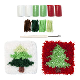 Maxbell Set of DIY crochet Embroidery Kits Home decor Coaster Latch Hook Kits