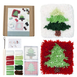 Maxbell Set of DIY crochet Embroidery Kits Home decor Coaster Latch Hook Kits