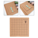 Maxbell Beadsmith Macrame Board Durable Accs Wood for Knotting String Braiding