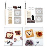 Maxbell Coaster Latch Hook Kits DIY Crochet Embroidery Kits for Cup Coaster Making A